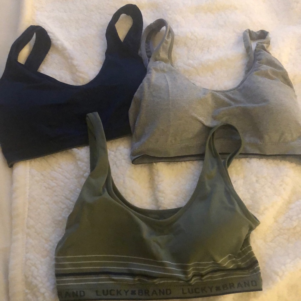 Lucky Brand 3 sports bras